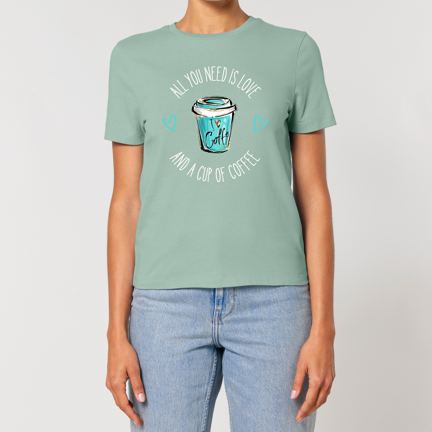 LOVE & COFFEE T-shirt Slim fit