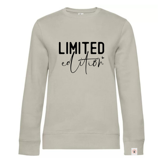 LIMITED EDITION felpa girocollo in caldo cotone