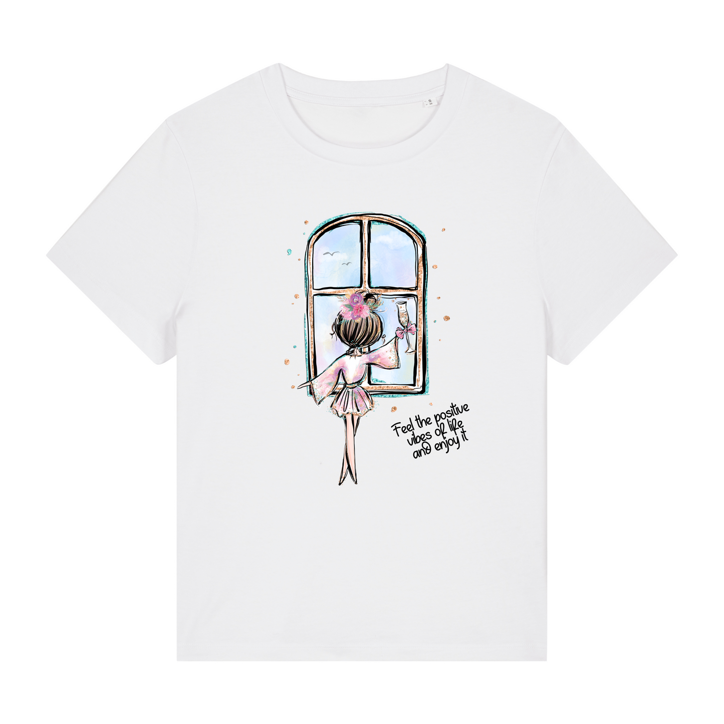 POSITIVE VIBES T-shirt Regular fit